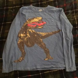 Crew cuts Boys Long Sleeve Dinosaur Shirt